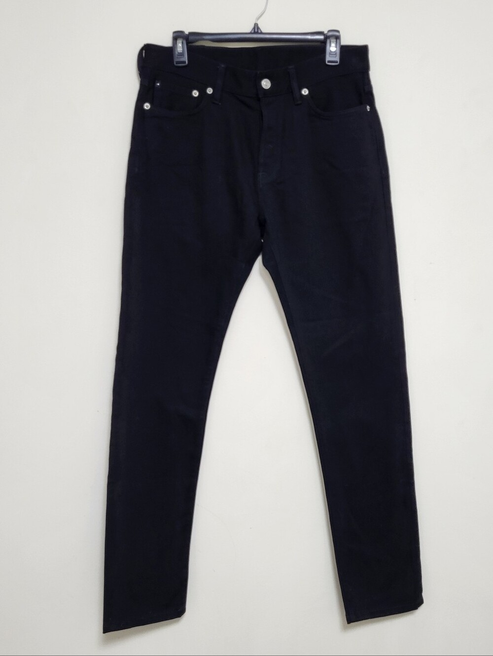 Buck Mason Maverick Slim Jean size 32x34 made in USA inseam 32 Black Pant